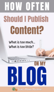 How often should I publish blog content?