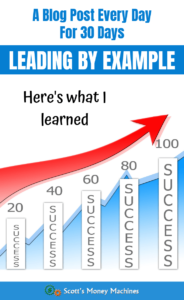 Leading by example: What I learned 30 days blogging